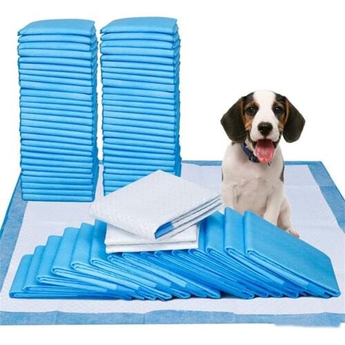 Super Absorbent Disposable Pet Urine Pad Pet Dog Diaper Dog Training Pee Pads Healthy Nappy Mat For Cats Dog Diapers Cage Mat