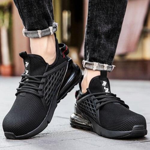 Safety Shoes Labor Protection Shoes Low-top Safety Shoes Outdoor Sports Hiking Shoes Breathable Indestructible Stab-resistant