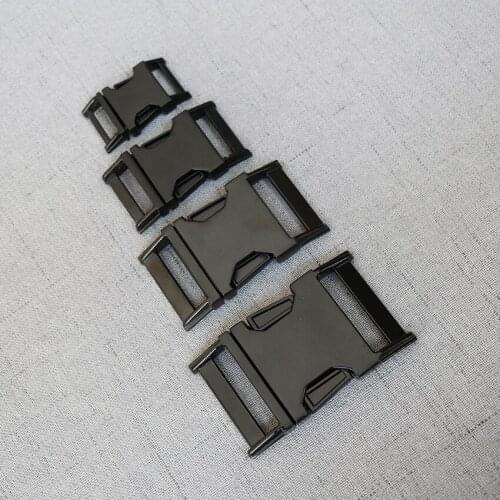 1 pcs/pack 15mm 20mm 25mm 32mm Heavy Metal Release Buckle For Paracord Pet Dog Collar Sewing Diy Accessories Straps Belt Loop