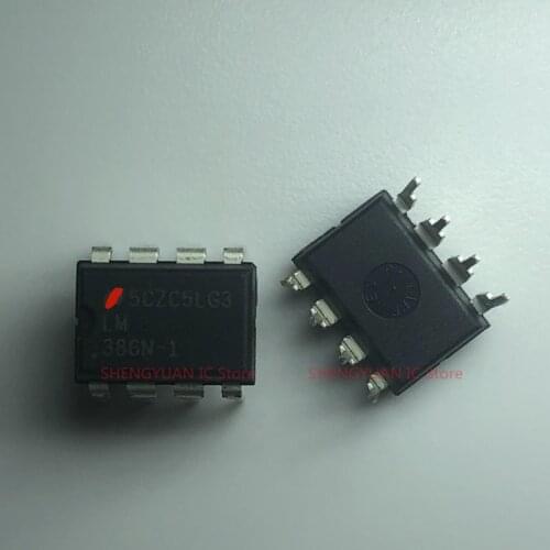 10pcs LM386N-1/NOPB LM386N-1 DIP-8 LM386N 386N-1 LM386 Low Voltage Adio Power Amplifier 100% new imported original 100% quality