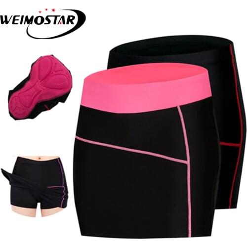 2018 Team Pro Girls Cycling Dress Sports Outdoor Ciclismo Summer Bike Wear Riding Woman Outdoor Gel Pad Cycling Shorts