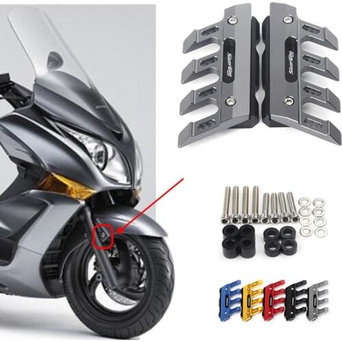 For HONDA Silver Wing GT400 GT600 Motorcycle CNC Accessories Mudguard Side Protection Block Front Fender Anti-Fall Slider