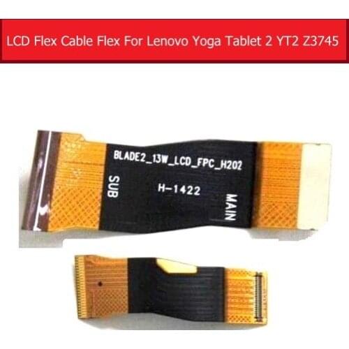 Genuine LCD Flex Cable For Lenovo YOGA Tablet 2-1371F YT2 Z3745 13.3" LCD Connect MotherBoard Flex Ribbon Replacement