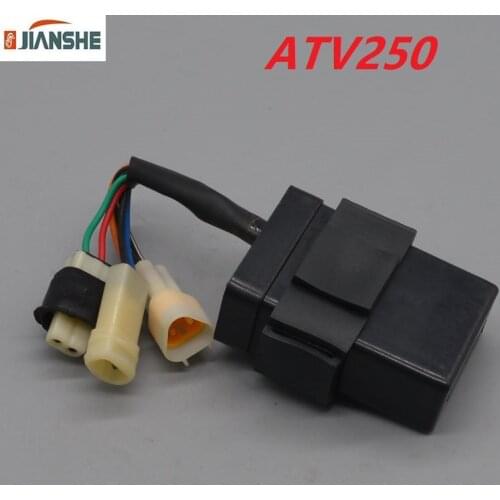 Loncin jianshe lx250-f atv250-5 cdi unit atv quad 250cc accessories free shipping
