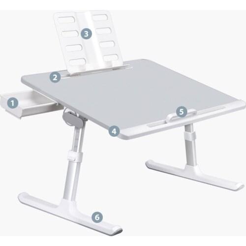 Multifunctional folding desk small book desk notebook computer desk dormitory students' bedroom writing desk