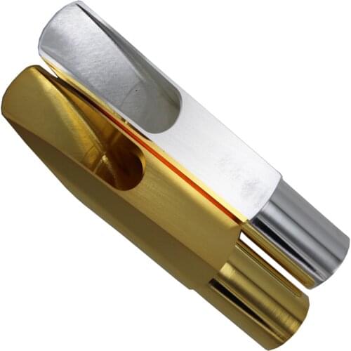 Tenor Saxophone Mouthpiece Set Tide Music High Quality Metal Custom Logo BRASS Like DG MBII Saxohpone CN;SHN DGTM7G 1pcs GOLD