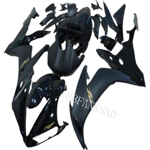 Black Injection Custom Fairings kit Bodywork for YAMAHA YZFR1 YZF R1 2004 2006 YZFR1 04 05 06 ABS Fairings kit Bodywork