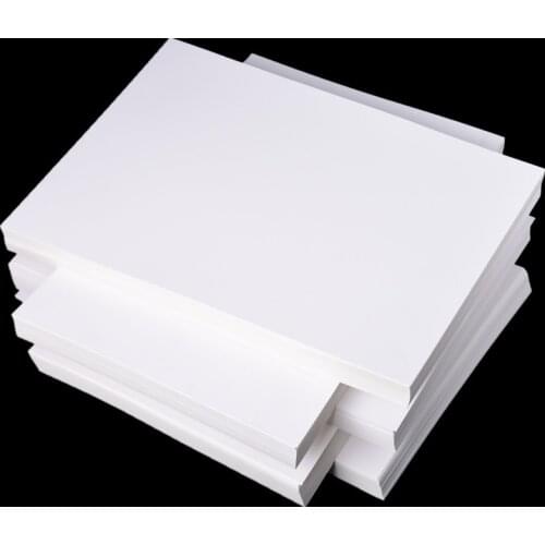 100Pcs/Lot Blank Greeting Card Kraft Paper White Postcard Vintage DIY Hand Painted Graffiti Message Card Printer Paper Cardboard
