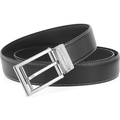 High Quality 3.3cm wide pin buckle cowboy belts men luxury famous brand genuine leather waist belt cintos masculinos Cowskin