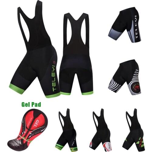 Mens Summer Biker Shorts Gel Pad Lycra Cycling BIB Pants 2021 Male Tights Racing Road Bike Bermuda Pro Bicycle MTB Cycle Padded