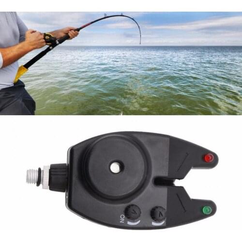 Carp Fishing Bite Alarm and Swinger Set Water Resistant Blue ABS Easy Fishing Swingers Fish Bite Alarm for Fishing Rod