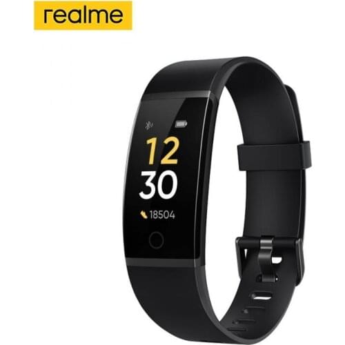 Realme Band Smart Bracelet Heart Rate Monitoring Sleep Tracking IP68 Water Resistance Rating Large Color Display