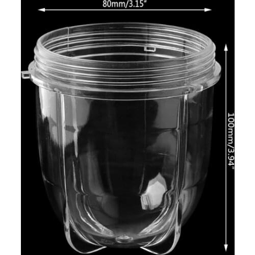 Juicer Blenders Cup Mug Clear Replacement Parts With Ear For 250W Magic Bullet Mar28