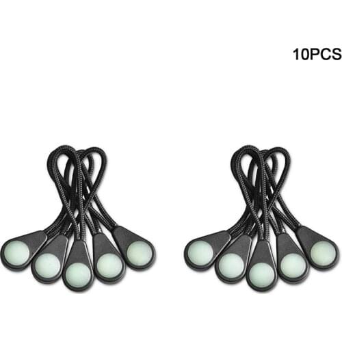 Ultra-Bright Zipper Pull Ideal Kit Markers Glow In The Dark Night For Coats Jackets Rucksack Tents Zippers Outdoor Camping Tool