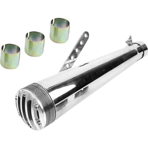 Exhaust Muffler Pipe Slip on Replacements Universal for Harley Retro Motorcycle Street Bike
