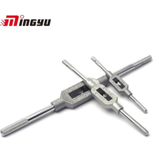 1pc Mini Size M1-M12 Adjustbale Thread Tap Wrench Taps Holder Handle Accessories Hand Tool For Screw Repairing