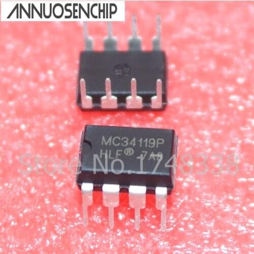 10pcs MC34119P MC34119 DIP-8 Low Power Audio Amplifier