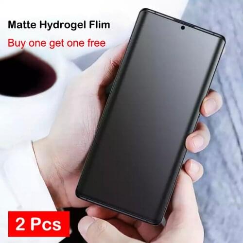 2pcs Front Hydrogel Film for Samsung Galaxy Note 10 Screen Protector for Samsung Galaxy Note 10 Plus Protective Flim Not Glass