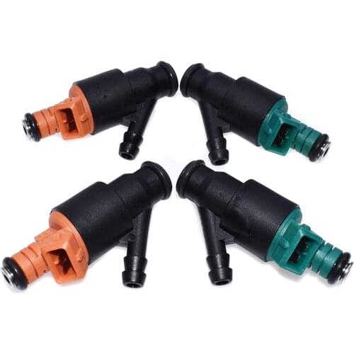 4pcs Fuel Injector Nozzles 0280150502 02801504 For 1995-2002 Kia Sportage