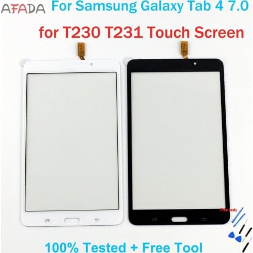 7‘’For Samsung Galaxy Tab 4 7.0 T230 T231 SM-T231 T235 SM-T230 Touch Screen Digitizer Sensor Panel Tablet Replacement Parts