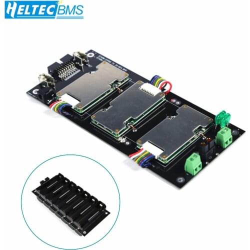 7S Power Wall 29.4v 21700 Battery Holder 20A 40A 60A BMS Bluetooth Battery pack Balancer PCM PCB Battery Case for Ebike Battery