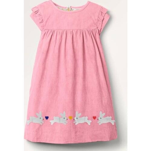 Brand Cotton Baby Girl Clothes Summer Casual Beach Princess Dresses for Girls Children Clothing Infant Babe Kids One-piece Dress