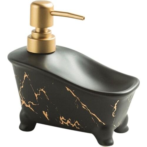 Northern Europe Bathroom Soap Dispenser Multifunction Lotion Bottle Toiletries Wash Set Home Ceramics