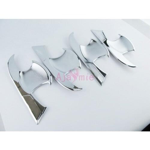 For Toyota RAV4 2014 2015 2016 2017 2018 Chrome Car Styling Door Handle Bowl Insert Overlay Trim Accessories