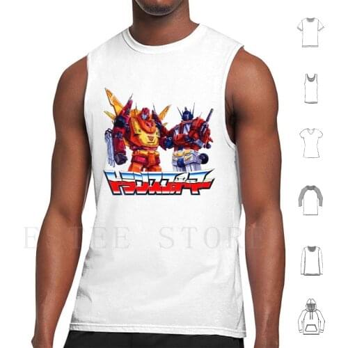 And Rodimus Tank Tops Vest Sleeveless Metroid Samus Samus Aran Brinstar Starscream Autobot Decepticon Mother Brain Japanese