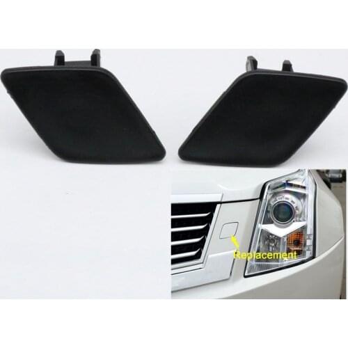 Car Headlamp Headlight Washer Nozzle Cover Cap For 2010-2016 Cadillac SRX
