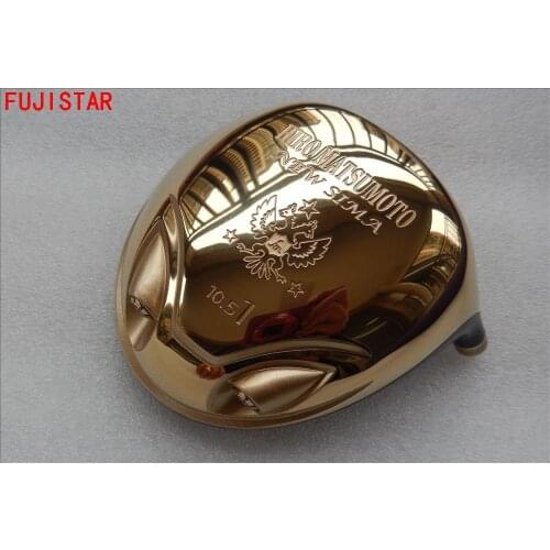 FUJISTAR GOLF HIRO MATSUMOTO NEW SIMA Hi cor Titanium golf driver head 10.5 deg have cover matching