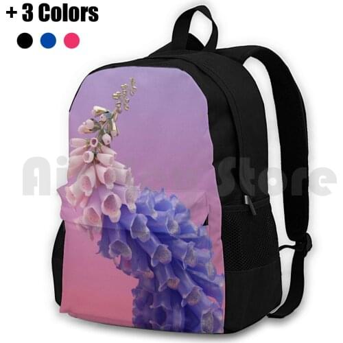 Flume Skin Flower Outdoor Hiking Backpack Riding Climbing Sports Bag Mura Masa Crooked Colours Vampire Weekend Tash Sultana