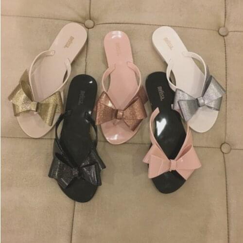 Melissa Harmonic Elements 2020 New shell Women Flip Flop sandals Brand Womens Jelly Shoes Melissa slippers Female Jelly Shoes