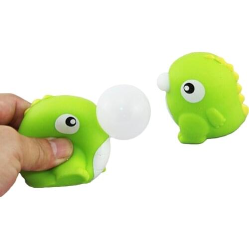 1Set Practical Joke Toy Interactive Anti-Stress Toy Novelty Sensory Fidget Sets Push Bubble Prank & Trick Model Dinosaur 69HE