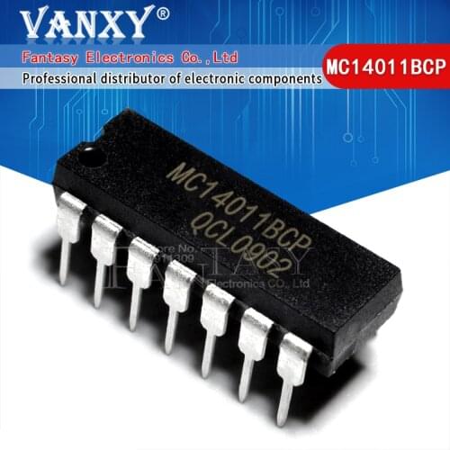 5pcs MC14011BCP DIP-14 MC14011 DIP14 MC14011B DIP MC14011BCP