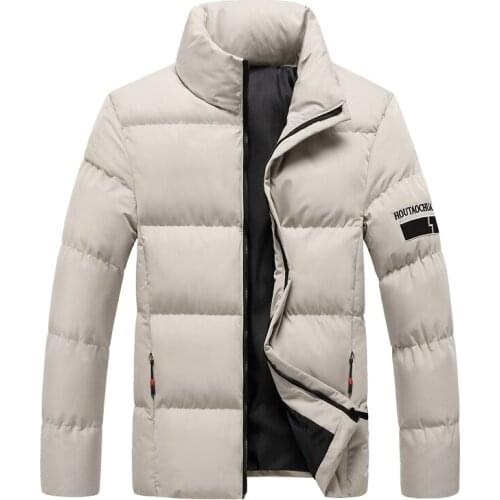 2020 Winter Jacket Mens Warm Padded Fashion Parka Men Thick Jacket Casual Hooded Coat Man Thicken Outwear Plus Size M-5XL,213