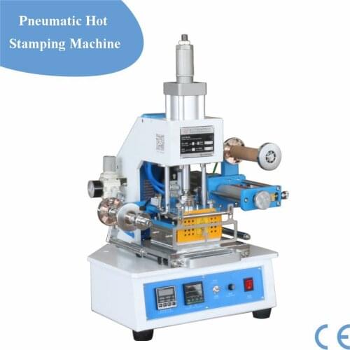 220V Automatic Stamping Machine Leather Creasing Machine Pressure Words Machine LOGO Stampler Name Card Stamping Machine ZY-819E