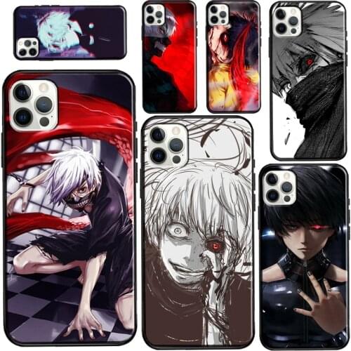 Tokyo Ghoul Kaneki Ken Anime Case For iPhone 11 Pro Max XS X XR 8 7 Plus SE 2020 Funda For iPhone 12 Pro Max mini Case