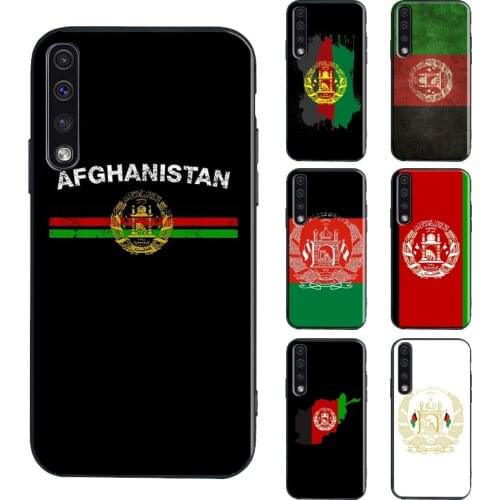 Afghan Afghanistan Flag Phone Case For Samsung A12 A32 A52 A72 A50 A70 A51 A71 A11 A31 A02 A10 A20 A30 S A20e A21S