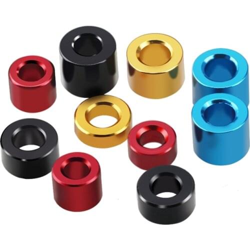 For Airplane Car Model Aluminum Alloy Spacers Color Round Standoff Support Washer Sleeve M3 Length 2-15mm