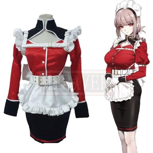 Fate Grand Order FGO Florence Nightingale Maid Cosplay Costume Halloween Christmas Party Uniform Custom Made