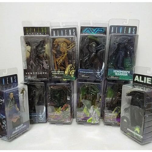 Predator Figure Alien Figure Celtic Masked Scar Predator Shaman Snake Guardian City Hunter Snake Mantis Xenomorph Neca Aliens