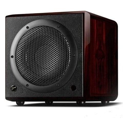 H10 SUB Active Subwoofer One-way vented active subwoofer active speaker remote control 85dB 4 ohms rosewood 10" woofer