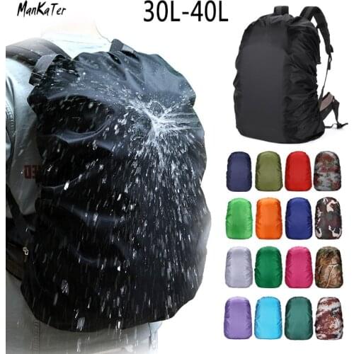 ManKaTer Free Shipping 30L35L40L Camouflage Waterproof Dustproof Sunscreen Lightweight Backpack Rain Cover Raincoat Bag