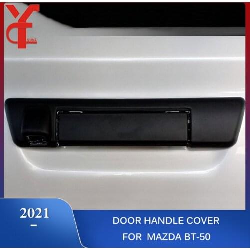 ABS Rear Handle Cover Tailgate Bowl Cover For mazda bt50 2021 Parts Pick Up Truck Accessories Tail Gate Cover Ycsunz