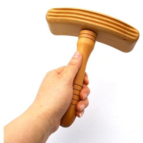 Natural Wooden for Massage Body Manual Massager for Back Guasha Scraper Anti-Cellulite