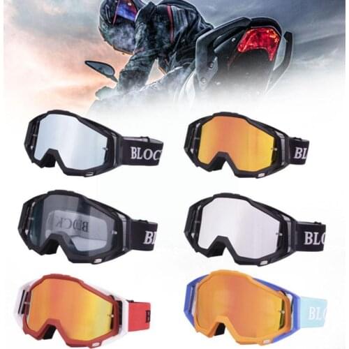 Motorcycle Goggle Offroad Motocross Helmet Glasses Clear Riding Equipment Mirror For Dirt Sunglasses Bike Motorbike J7Z7
