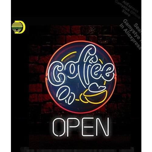 NEON SIGN For Coffee Neon Art Sign Open Light Custom Design Restaurant Shop Light Neon Signs For Home Beer Signs Lighted Board