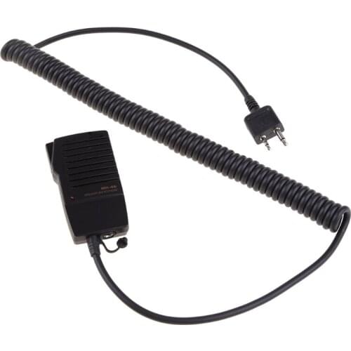 NEW ICOM HM-46 Angle Type SP/Mic W/earphone Jack for IC-V8 IC-V82 IC-V85 IC-V80