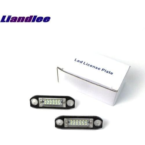 For Volvo S60 S60L XC60 2010~2015 LED Car License Plate Light Number Frame Lamp High Quality